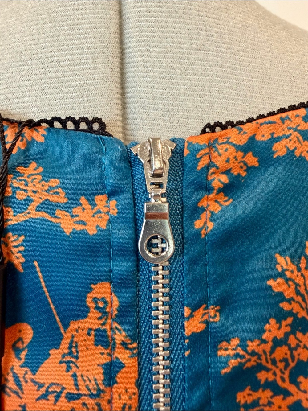 Miaou NWT Satin Campbell Corset, Marmalade Toile, XS - Picture 8 of 13